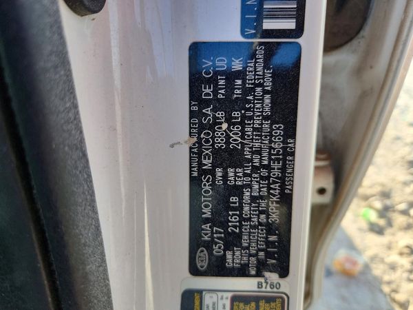 2017 KIA FORTE LX Base
