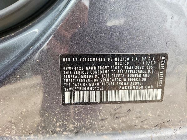 2021 VOLKSWAGEN JETTA