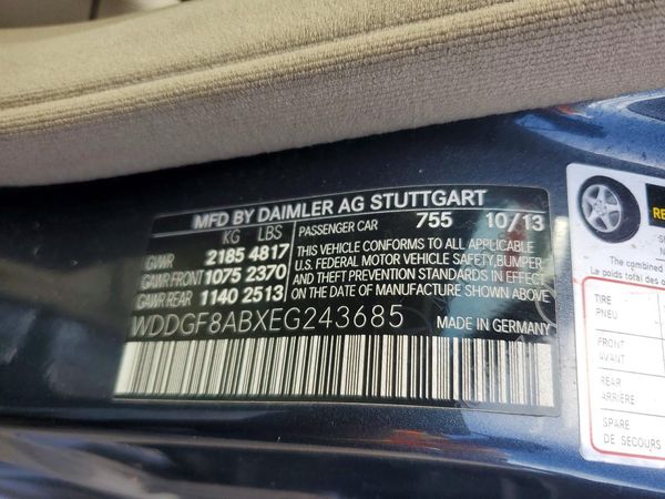 2014 MERCEDES-BENZ C