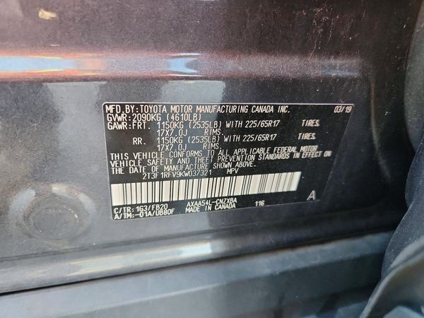 2019 TOYOTA RAV4