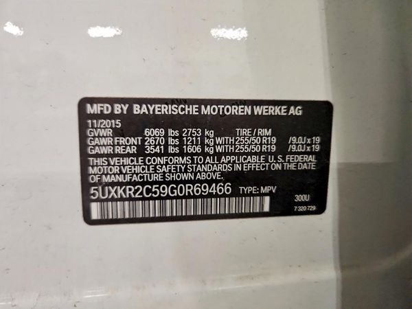2016 BMW X5