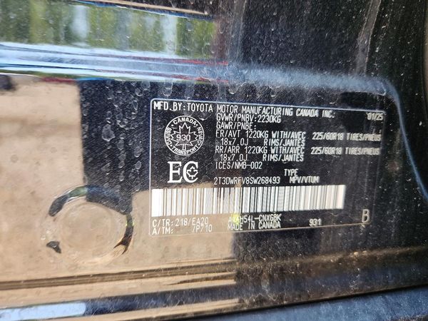 2025 TOYOTA RAV4 Limited