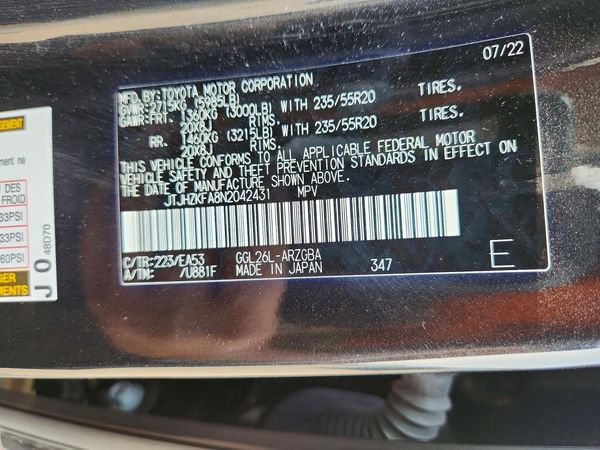 2022 LEXUS RX 350L Premium
