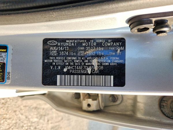 2013 HYUNDAI ACCENT GLS, GS