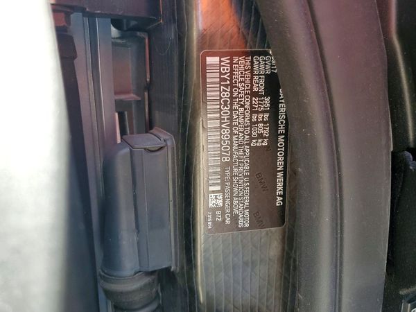 2017 BMW I3