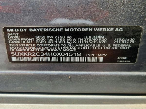 2017 BMW X5