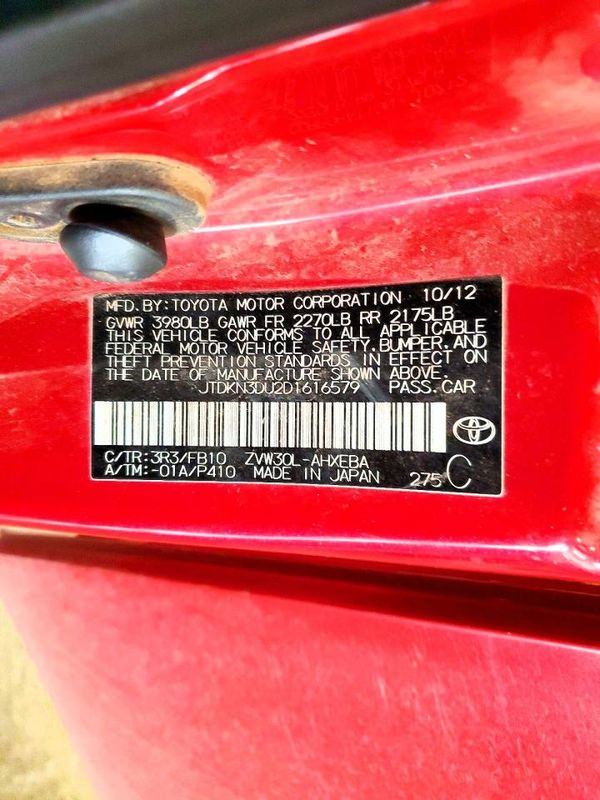 2013 TOYOTA PRIUS