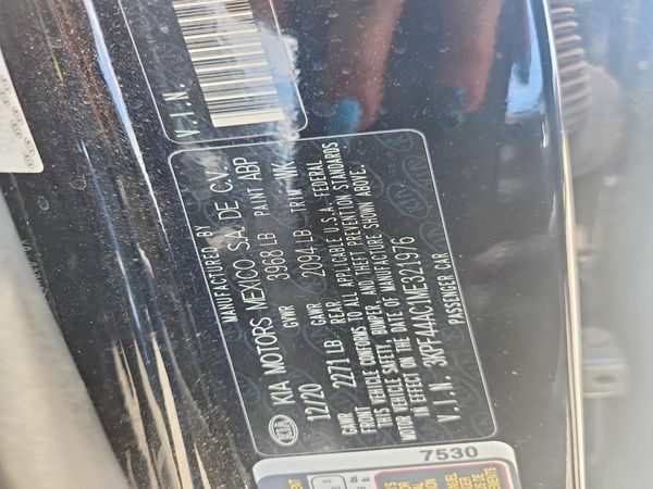 2021 KIA FORTE GT