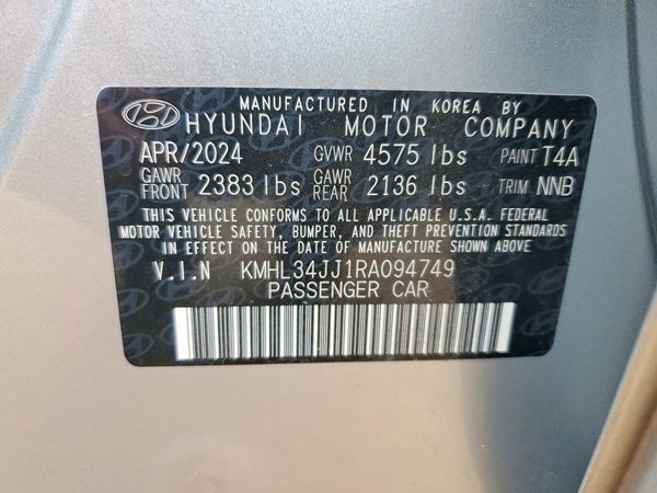 2024 HYUNDAI SONATA SEL