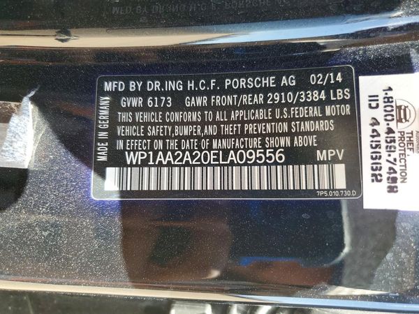 2014 PORSCHE CAYENNE
