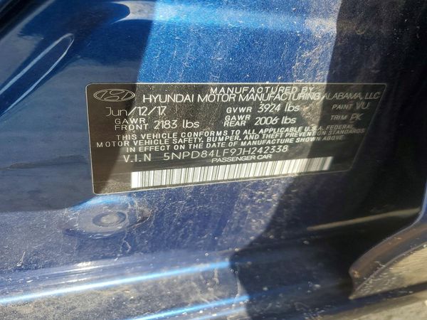 2018 HYUNDAI ELANTRA