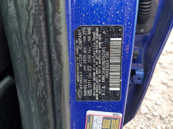 2021 HYUNDAI ELANTRA SEL