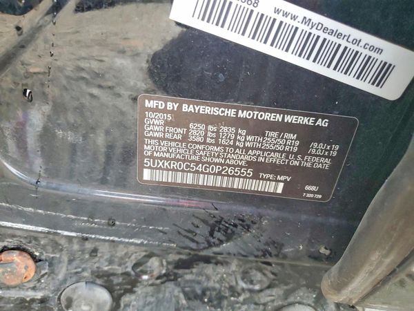 2016 BMW X5 xDrive35i