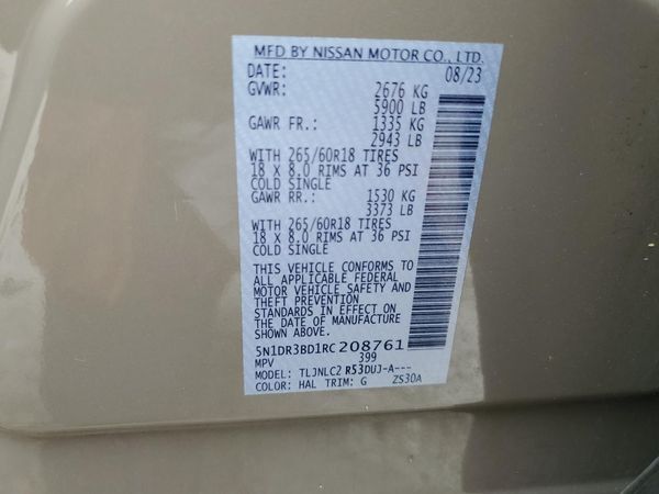 2024 NISSAN PATHFINDER