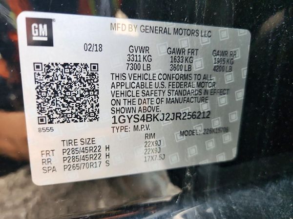 2018 CADILLAC ESCALADE