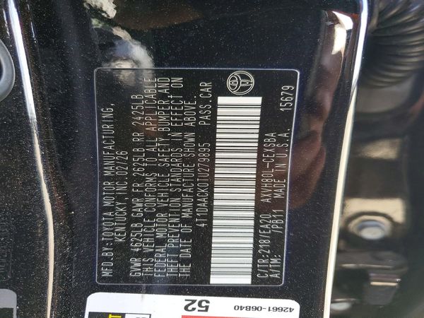 2026 TOYOTA CAMRY