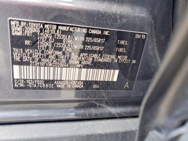 2019 TOYOTA RAV4