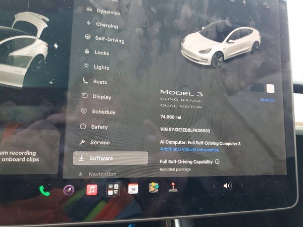 2020 TESLA MODEL 3