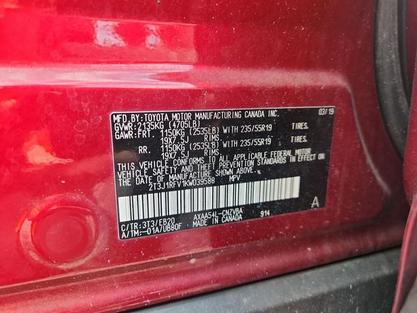 2019 TOYOTA RAV4