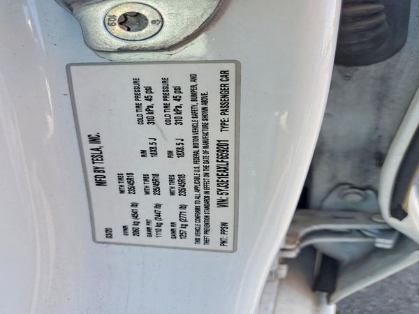 2020 TESLA MODEL 3