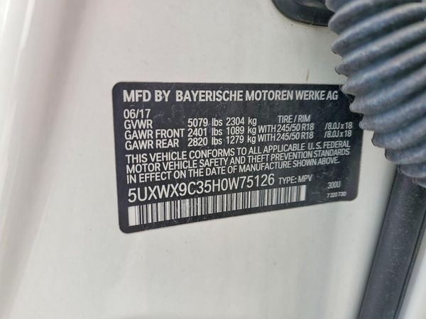 2017 BMW X3 xDrive28i
