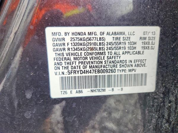 2014 ACURA MDX SH-AWD Tech