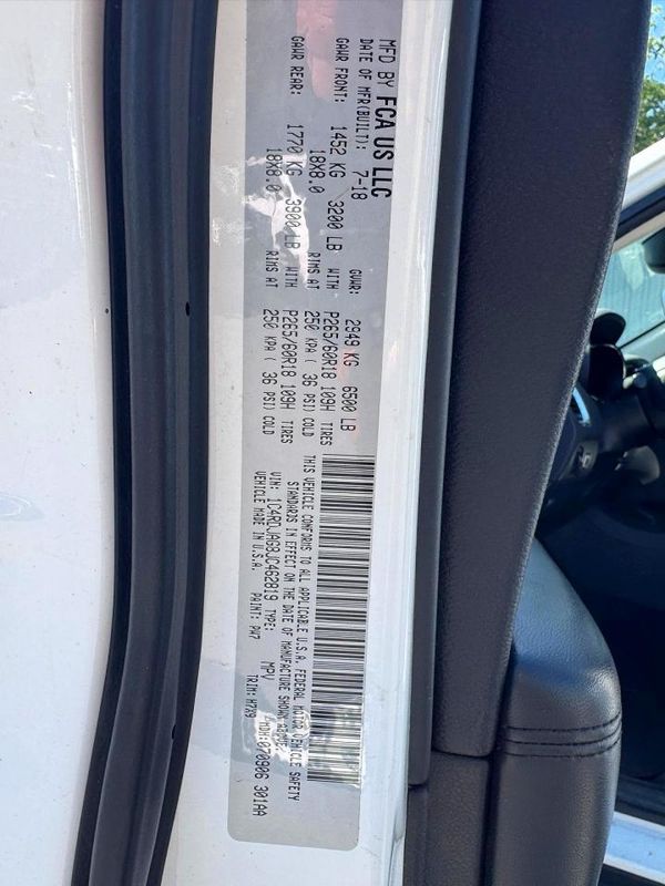 2018 DODGE DURANGO SXT AWD