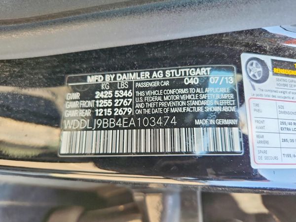 2014 MERCEDES-BENZ CLS CLS550 4-MATIC
