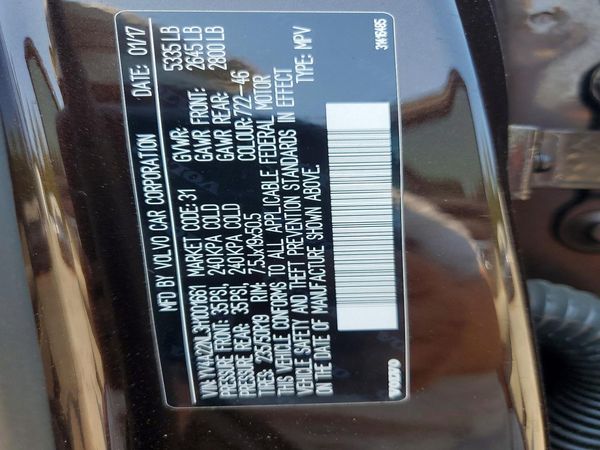 2017 VOLVO V90 CROSS COUNTRY Inscription