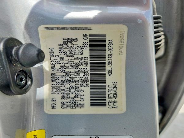 2013 TOYOTA COROLLA
