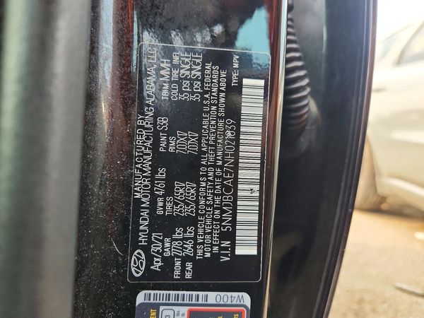 2022 HYUNDAI TUCSON SEL