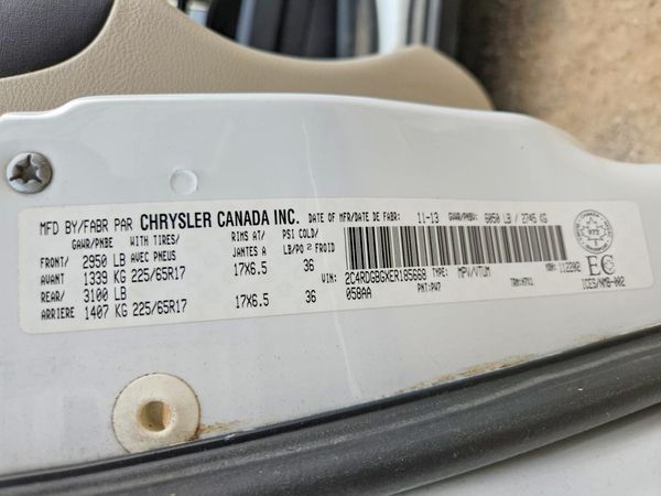 2014 DODGE GRAND CARAVAN SE