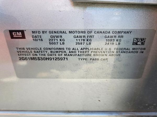 2017 CADILLAC XTS Luxury