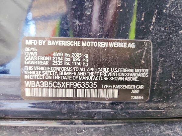 2015 BMW 328