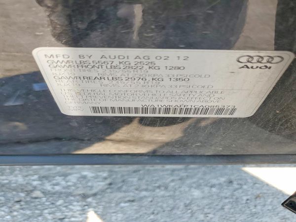 2012 AUDI Q5 Prestige