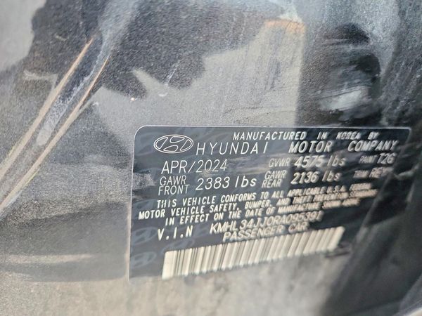 2024 HYUNDAI SONATA SEL