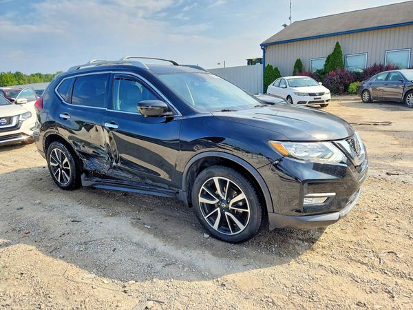 2019 NISSAN ROGUE — Passenger 3/4