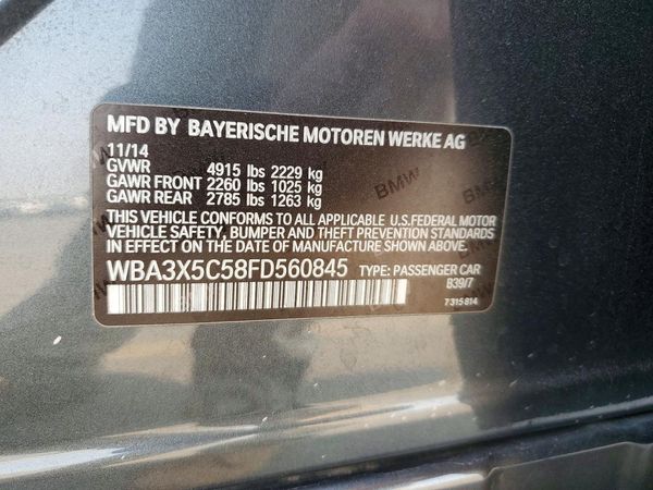 2015 BMW 328I xDrive GT