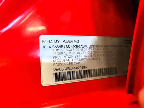 2015 AUDI A4 quattro Premium
