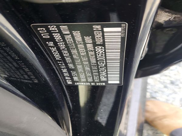 2014 PORSCHE PANAMERA Base (2WD), 4 (4WD)