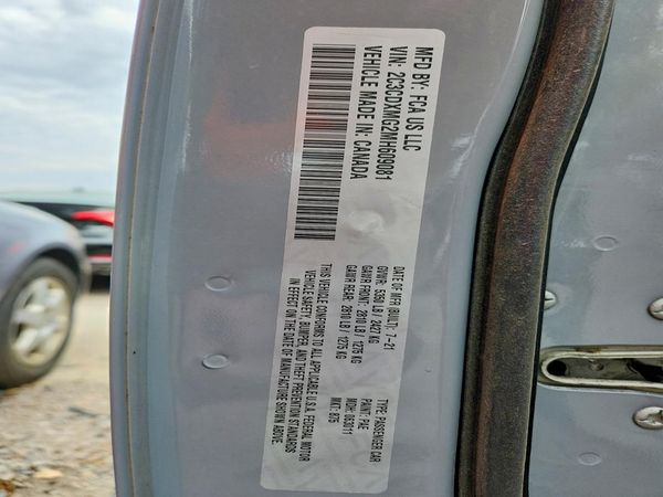 2021 DODGE CHARGER GT — VINS