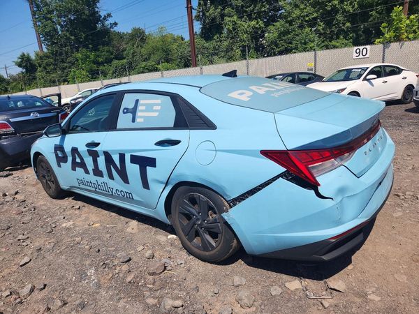 2023 HYUNDAI ELANTRA Blue