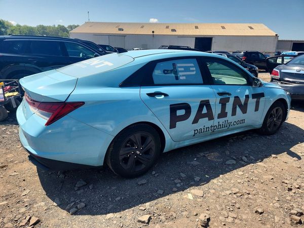 2023 HYUNDAI ELANTRA Blue