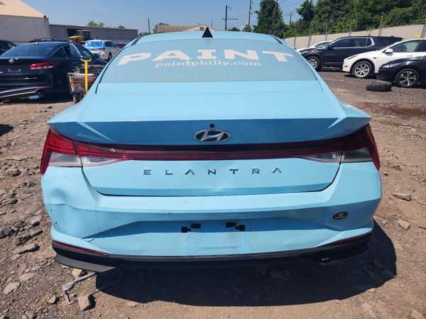 2023 HYUNDAI ELANTRA Blue