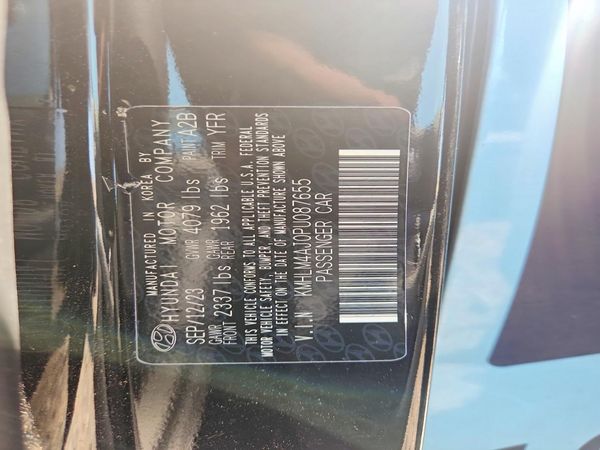 2023 HYUNDAI ELANTRA Blue