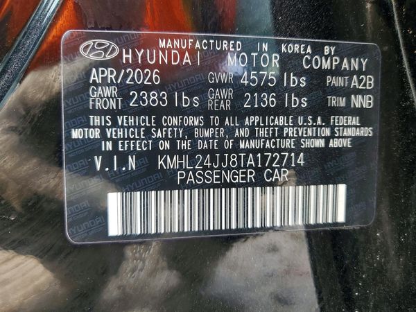 2026 HYUNDAI SONATA HYBRID