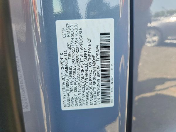2026 HONDA PILOT
