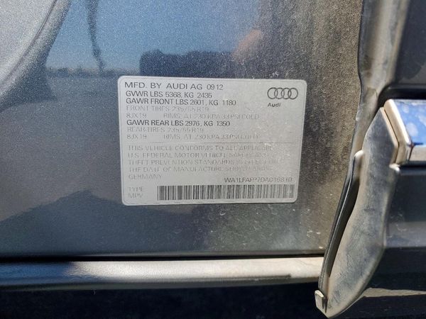 2013 AUDI Q5 Premium Plus