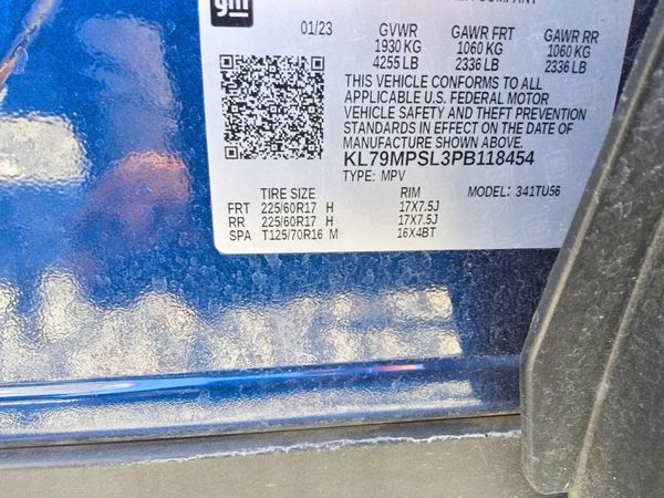 2023 CHEVROLET TRAILBLAZE LT — VINS