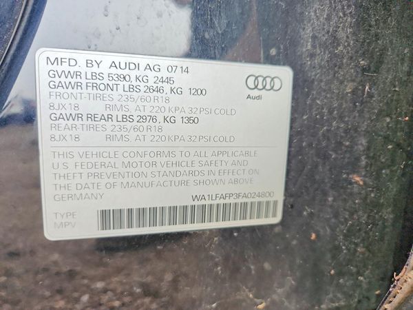 2015 AUDI Q5 Premium Plus